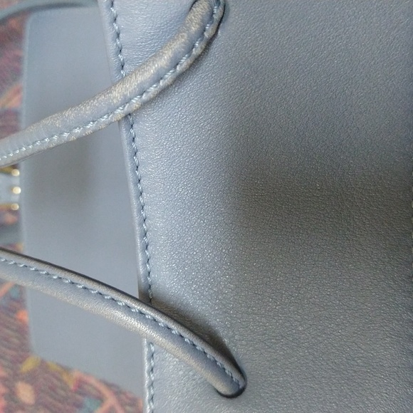 Vintage Coach Legacy Backpack in Light Blue - Picture 9 of 16